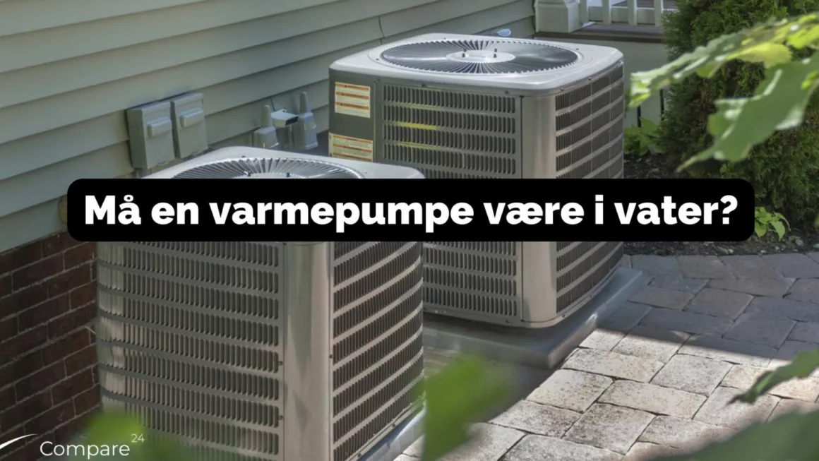 Må en varmepumpe være i vater?